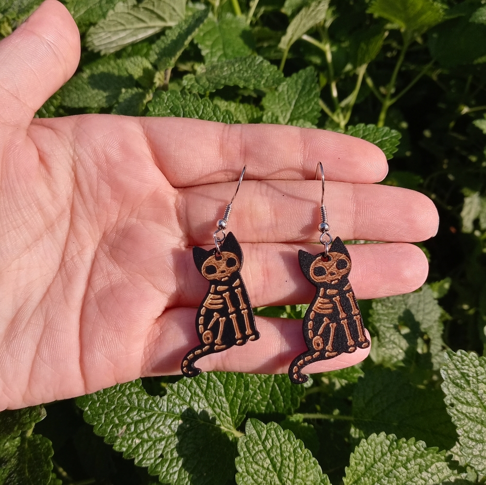 Kitty earrings